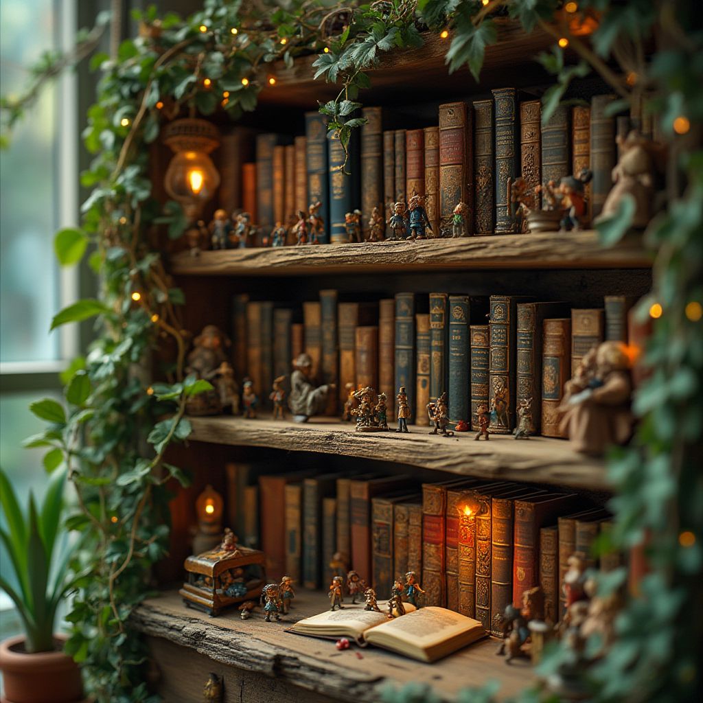 Advanced techniques to enhance the realism of a Book Nook Kit