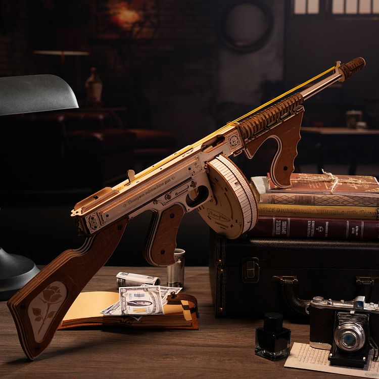 3D Puzzle - Submachine Gun