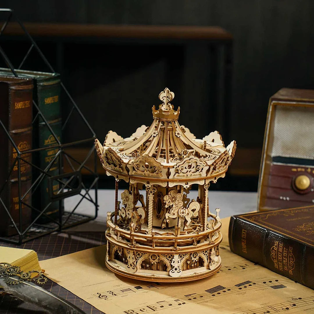 3D Puzzle - Romantic Carousel