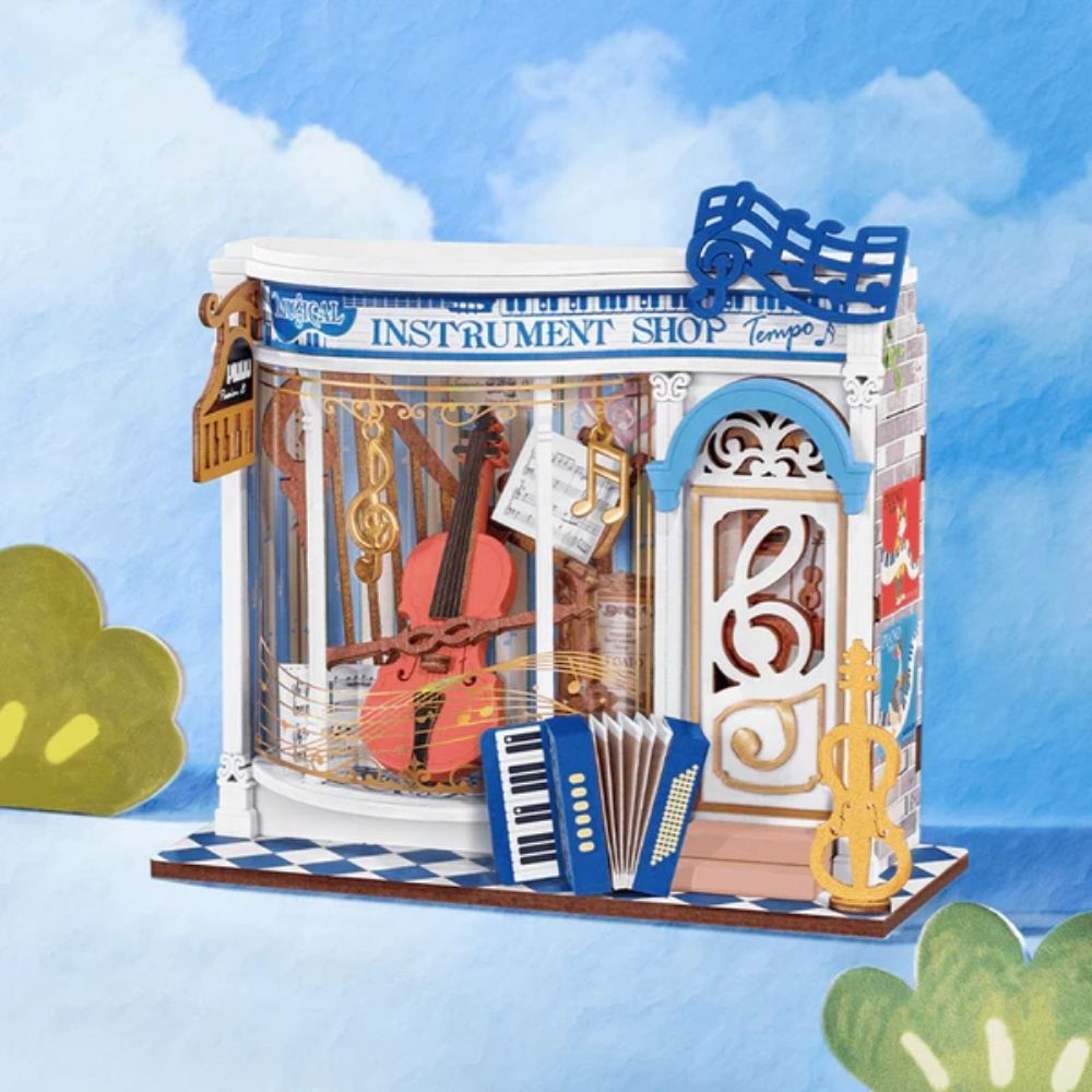 Miniature House - Melody Instrument Shop Figured'Art