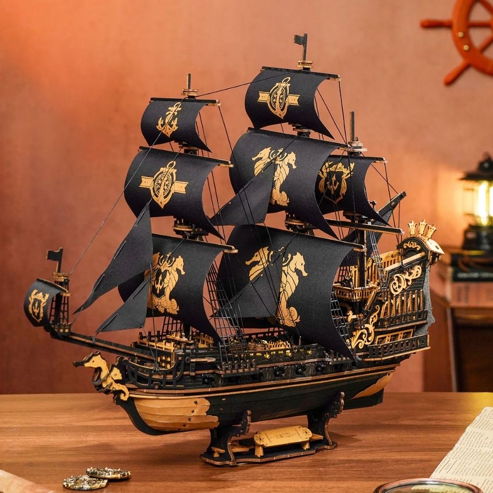 3D Puzzle - The Seahorse Barque