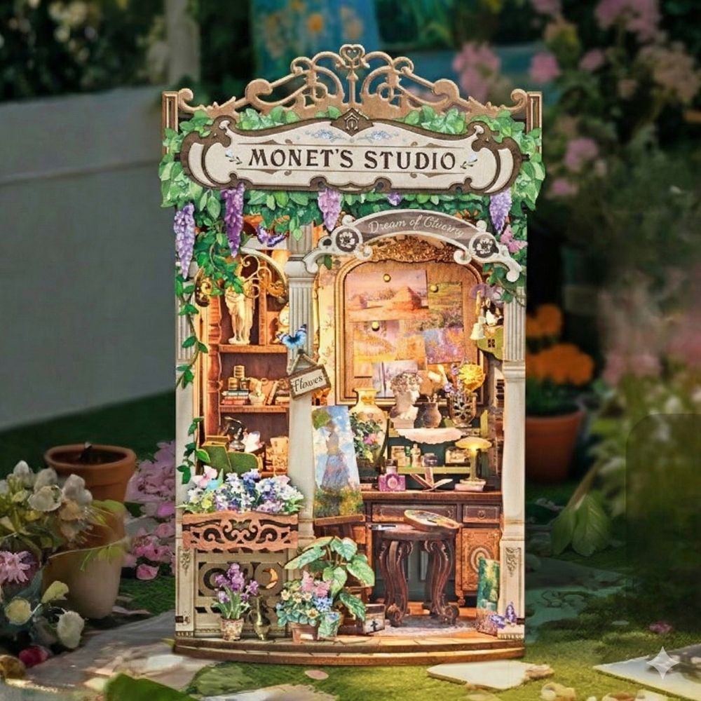 DIY Book Nook Kit - Monet's impression Figured'Art