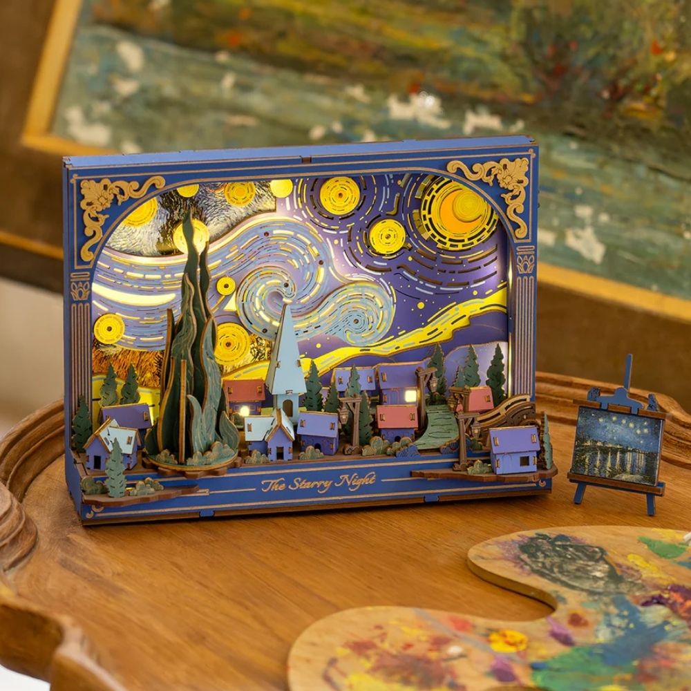 3D Puzzle - The Starry Night
