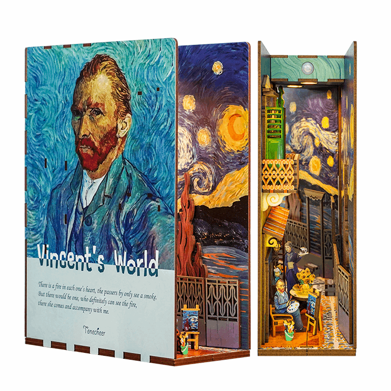 DIY Book Nook Kit - Vincent's World