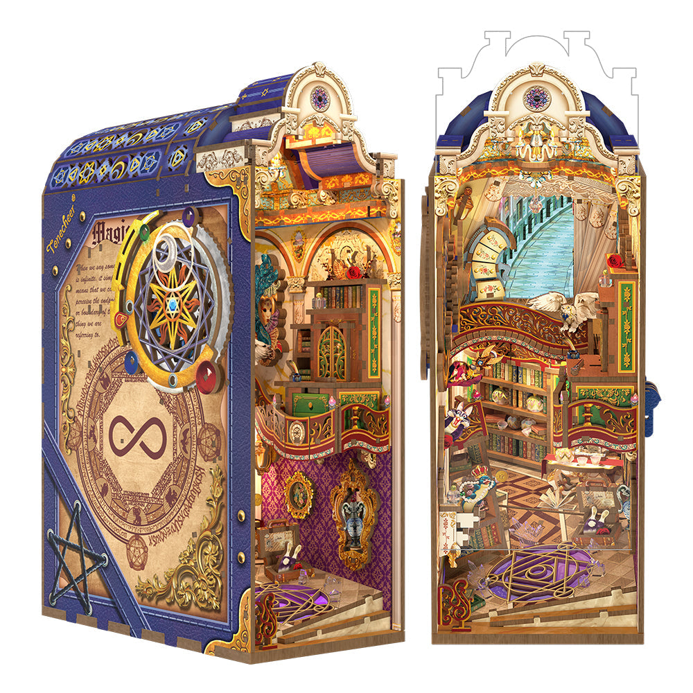 DIY Book Nook Kit - Magical Library
