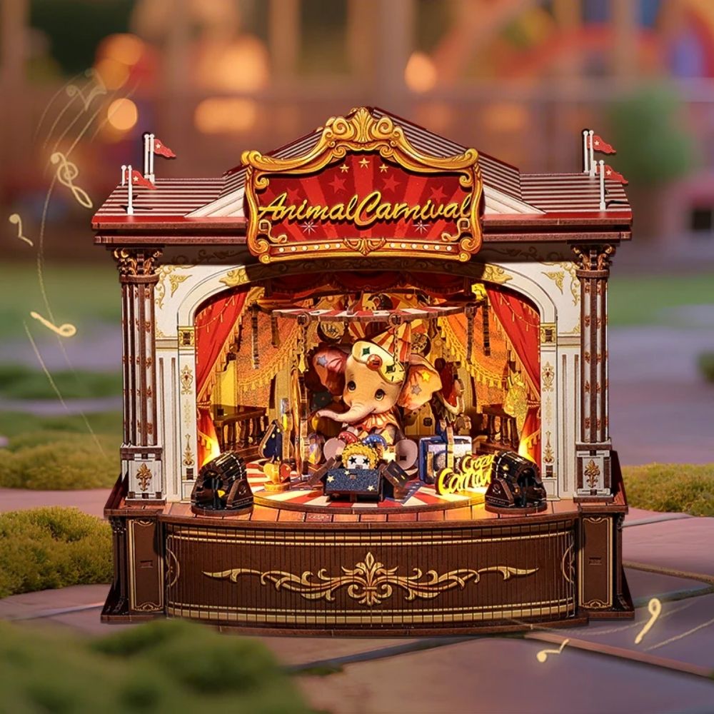 3D Puzzle - Animal Carnival Figured'Art